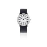 Cartier. A stainless steel quartz calendar wristwatch Ronde Solo, Ref: 3603, Circa 2010