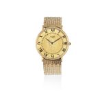 Piaget. An 18K gold manual wind bracelet watch Altiplano, Ref: 9035, Circa 1980