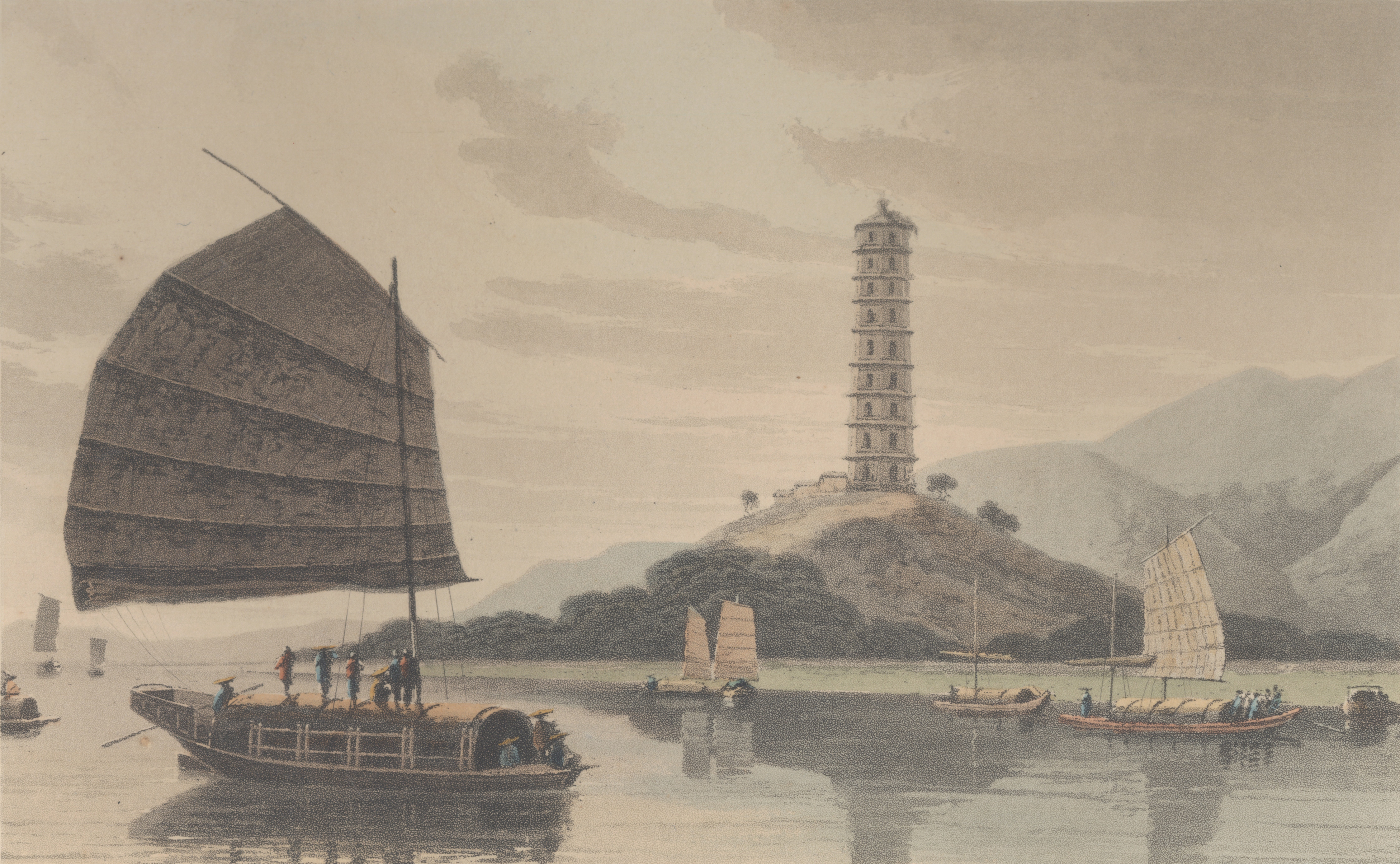 DANIELL (THOMAS AND WILLIAM) A Picturesque Voyage to India; by the Way of China, Longman, 1810 - Image 2 of 2