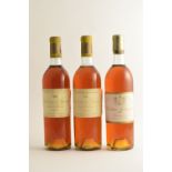 Château d'Yquem 1962, Sauternes 1er Grand Cru Classé (2) Château Suduiraut 1967, Sauternes 1er Cr...