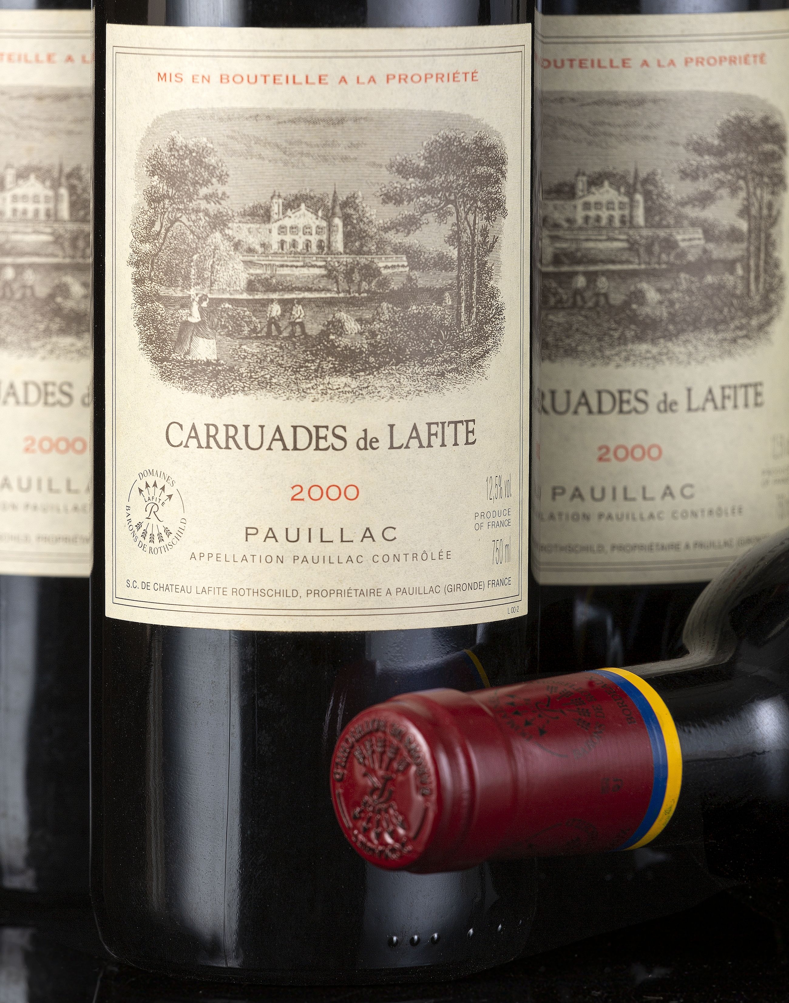 Carruades de Lafite 2000, Pauillac, the 2nd wine of Château Lafite Rothschild (12)