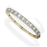 A diamond bangle