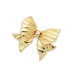 A diamond bow brooch, by Repossi