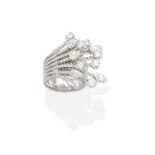 A diamond dress ring, by Zydo