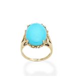 A turquoise ring