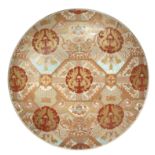 A very large and impressive Imari charger Meiji era