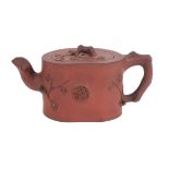 A yixing teapot and cover (2)