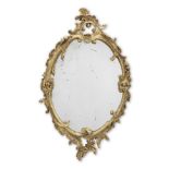 A 19th century Rococo revival giltwood mirror