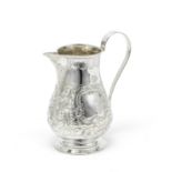 A George III Irish silver jug Matthew West, Dublin 1791