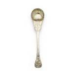 An 18th century Russian silver-gilt communion spoon Pyotr Afinogenov, Moscow 1767