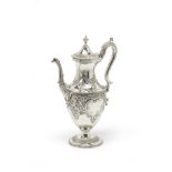 A George III silver ewer Charles Wright, London 1780