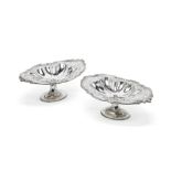 A pair of silver dishes Charles Westwood & Sons, Birmingham 1907 (2)