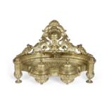 An impressive late 19th century French gilt bronze exhibition encrier designed and manufactured b...