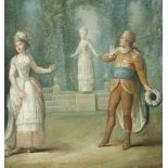 English School, 18th century Opera scene