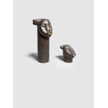 Bongani Peter Shange (South African, born 1961) Two Heads the first 41.5 x 17 x 16cm; the second ...