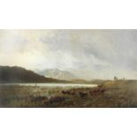 Alfred de Breanski Snr. (1852-1928) 'Scotch Moorland and Mist'