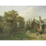 Reverend Thomas James Judkin (British, 1788-1871) The Tree Court, Gonville and Caius College, Cam...