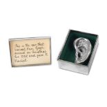 Clive Barker (British, born 1940) Van Gogh's Ear 8cm (3 1/8in) long Conceived in 1967From the edi...