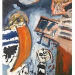 John Bellany C.B.E., R.A., H.R.S.A., L.L.D.(Lon) (British, 1942-2013) Albatross and the Musician