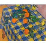 Frederick Gore C.B.E., R.A. (British, 1913-2009) Oranges, Fornalutx, Majorca