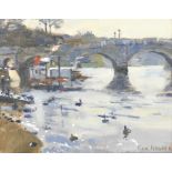 Ken Howard R.A. (British, born 1932) Richmond Bridge