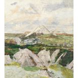 Carel Weight R.A. (British, 1908-1997) Clay Pits, Cornwall (Painted circa 1945)