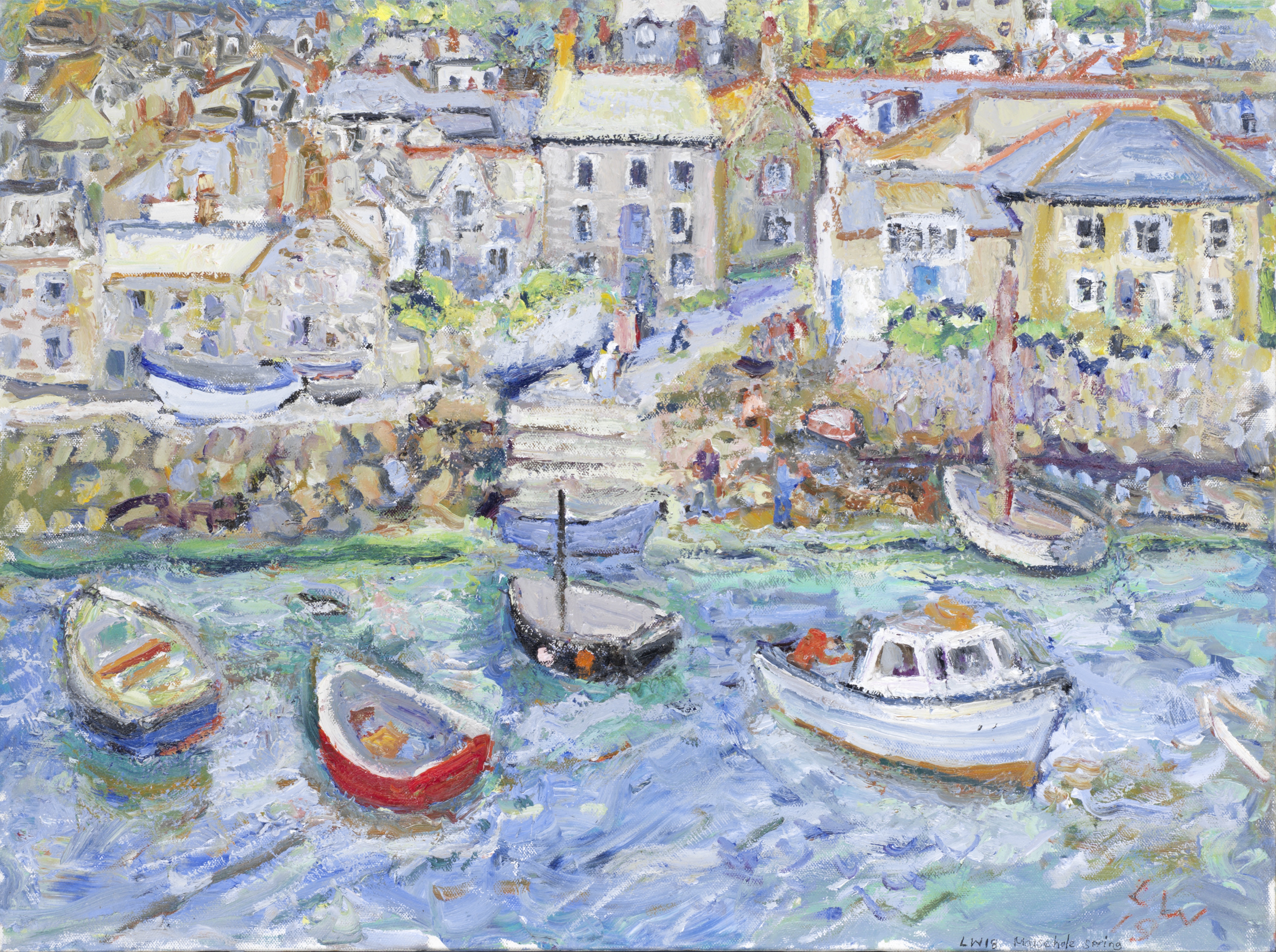 Linda Weir (British, born 1951) Mousehole Spring