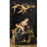 Attributed to Alessandro Turchi, called l'Orbetto (Verona 1578-1649 Rome) The Madonna and Child w...