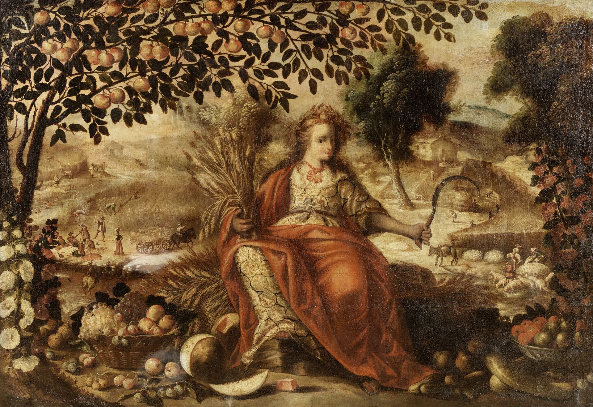 Attributed to Francisco Barrera (Madrid 1595-1657) The Four Seasons ( (4)) - Bild 3 aus 4