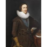 Circle of Daniel Mytens (?Delft 1590-1644 The Hague) Portrait of King Charles I, three-quarter-le...