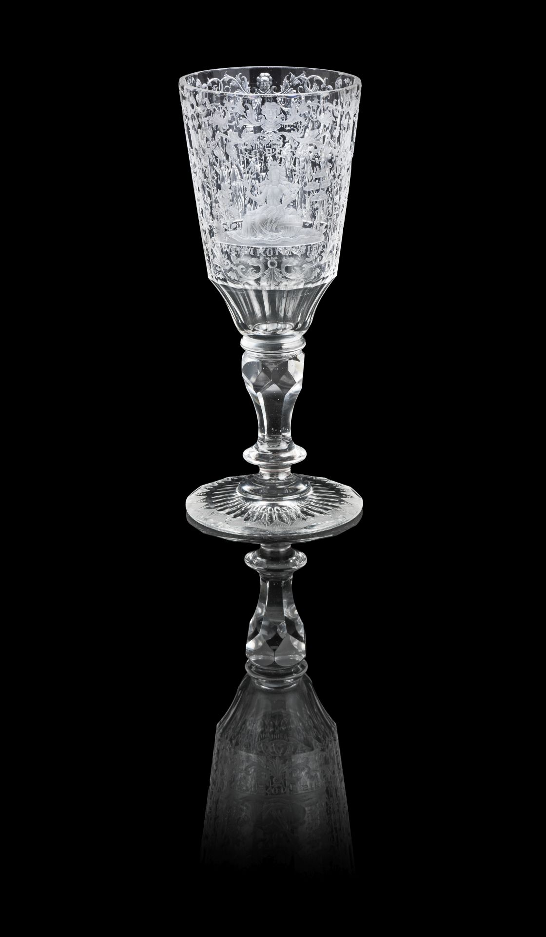 A Silesian goblet Circa 1740