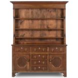 A 19th century oak dresser