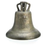 A large 19th century Bronze bell