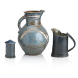 Michael Casson (British 1925-2003): a stoneware jug, and Walter Keeler (British, b.1942): a jug a...