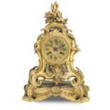 A 19th century ormolu mantel clock Stamped Raimgo A Paris
