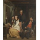 After Sir David Wilkie, RA The Refusal, taken from Robert Burns poem Duncan Gray