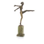 Josef Lorenzl (Austrian, 1892-1950) Dancing Female Nude