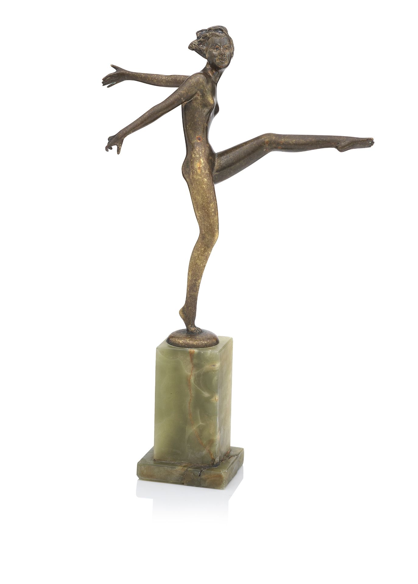 Josef Lorenzl (Austrian, 1892-1950) Dancing Female Nude