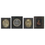 A collection of portrait bust reliefs and medallions (5)