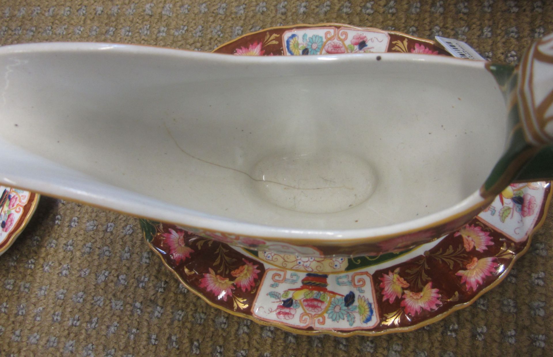 An extensive Ashworth ironstone dinner service Circa 1880 - Bild 5 aus 7