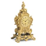A 19th century ormolu mantel clock The movement inscribed 'Tupman, Great Russell Street, Bloomsbury'