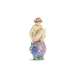 John Broad for Doulton Lambeth 'Bather': A Glazed Stoneware Figure, circa 1900