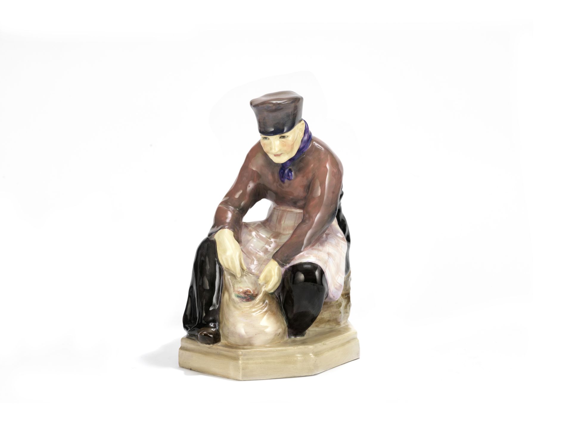 Phoebe Stabler for Royal Doulton 'Picardy Peasant (man)': A Rare Ceramic Figure, 1913-1938