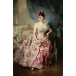 Raimundo de Madrazo y Garretta (Spanish, 1841-1920) Portrait of a Lady