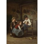 Théophile Emmanuel Duverger (French, 1821-1886) A Timely Repair