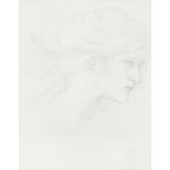 Sir Edward Coley Burne-Jones, Bt., ARA, RWS (British, 1833-1898) Study for An Untold Dream