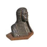 Benedict Chukwukadibia Enwonwu M.B.E (Nigerian, 1917-1994) Bust of Sir Louis Mbanefo 60 x 57 x 36...