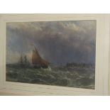 Charles Napier Hemy, RA RWS (British, 1841-1917) An approaching storm