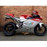 2010 MV Agusta F4 1078 RR312 Frame no. ZCGF511DA9V009225 Engine no. F51B910129