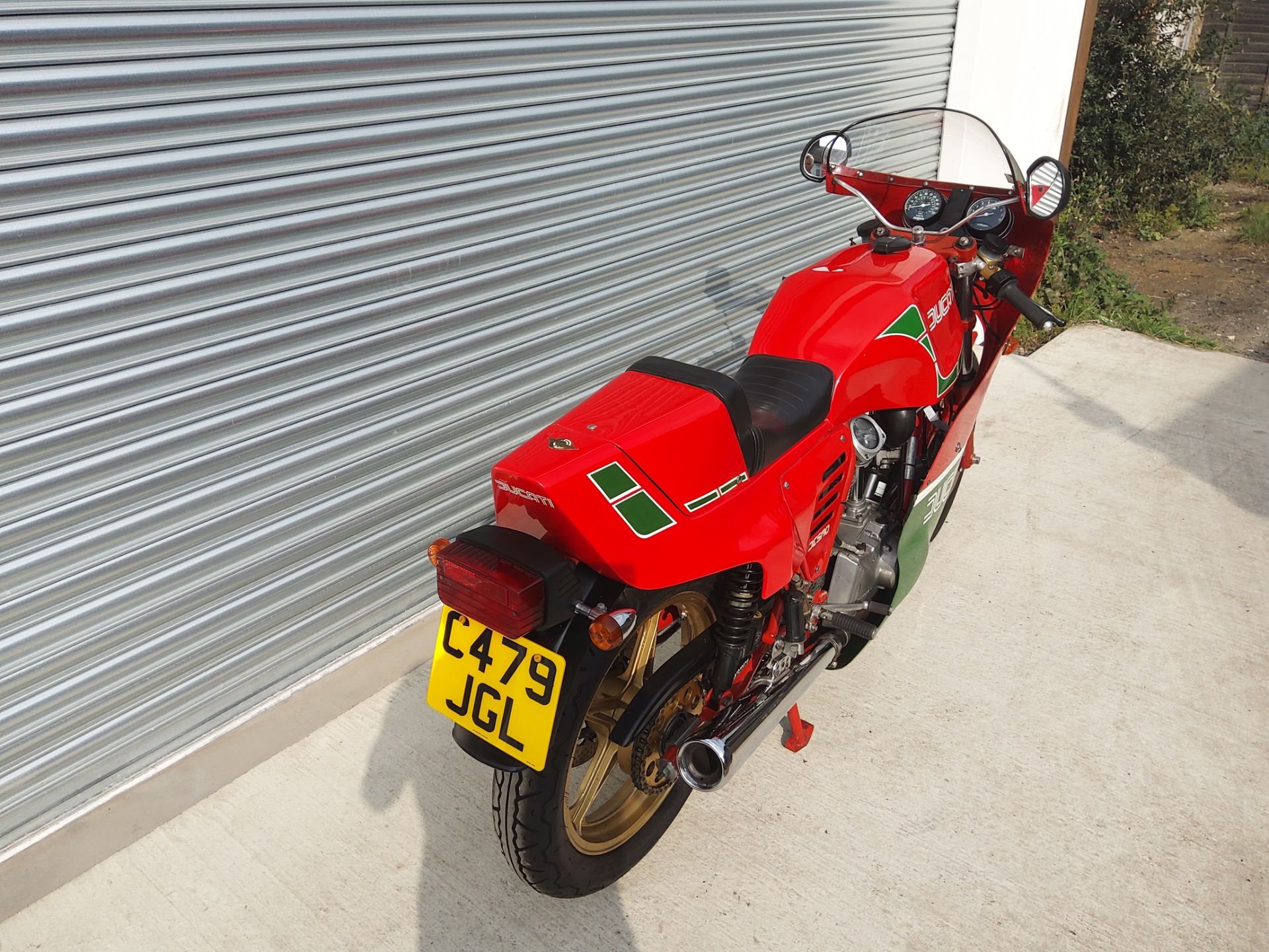 1986 Ducati 1,000cc Mike Hailwood Replica 'Mille' Frame no. ZDM1000R100700 Engine no. ZDM1000100905 - Bild 14 aus 28